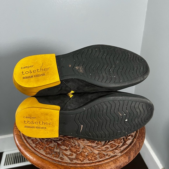 Camper Together Romain Kremer Suede Zip Up Booties - Picture 2 of 11